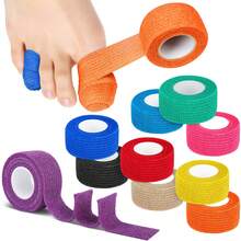 1/3/5/10/15/30 Rolls Upgraded Sports Tape, Suitable For Wrist Support In Football, Rugby, Baseball, Gymnastics And Other Sports Activities - Multicolor - View 2