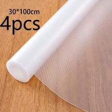 1 Roll Cabinet Liner Mat, Moisture-Proof Heat Resistant Non-Slip Drawer Table Pad, Waterproof Oil Dust Proof For Cabinet Drawer Fridge, Easy To Clean, Kitchen Counter Furniture Storage Mat, Home & Christmas Party Organizer Kitchen Storage Accessories - Multicolor - View 16