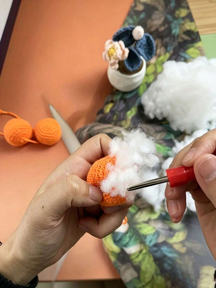 Multifunctional Stuffing & Crochet Tool Set - Ergonomic Plastic Handle Design, Suitable For DIY Knitting, Embroidery And Handmade Crafts - Ideal Choice For Stuffing Plush Toys, Pillows And Dolls - Durable All-Season Home Handicraft Tools - Multiple Styles - View 1