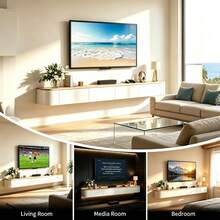 Television Stands & Entertainment Centers - White - View 7