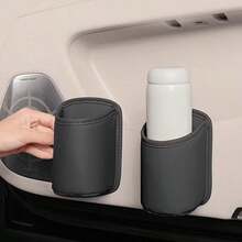1/2 buah Tempat Gelas Pintu Mobil Kotak Penyimpanan Tempat Gelas Kursi Belakang Samping Pintu Baris Depan Klip Anti-Melorot | Tempat Minuman Otomatis Tambahan, Cocok Untuk Gelas Berinsulasi 20-30oz | Sempurna Untuk Sedan Dan Kendaraan Listrik - A - View 9