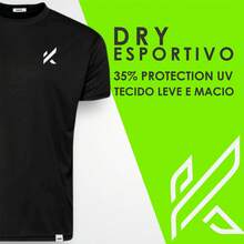Camisa Dry Fit Esportiva Com Proteção Uv - Verde Limão - Visão 4