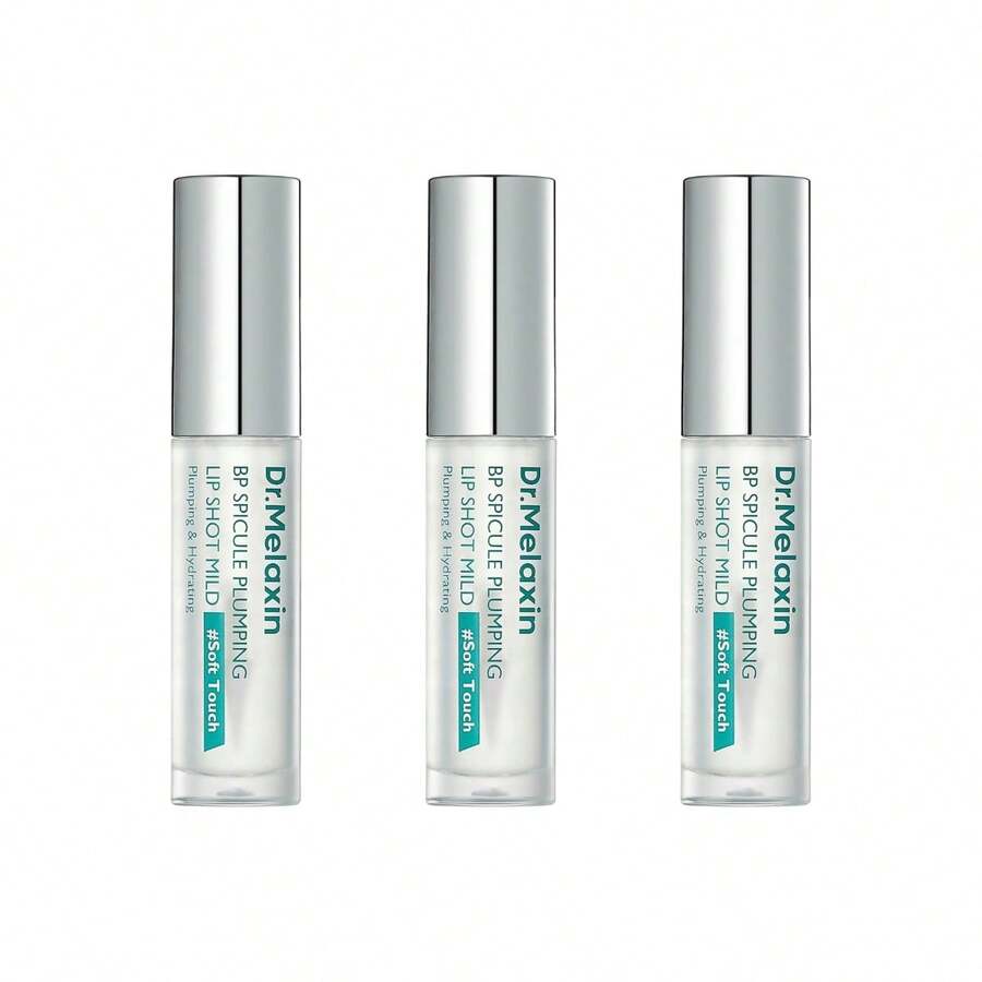 Dr.Melaxin - Set Of 3 Soft Touch BP Spicule Plumping Lip Shot - Lip Plumper 4ml - Hyaluronic Acid - View 1