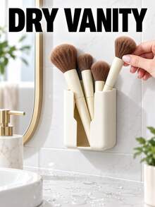 No-Drill Wall Shelf, Multi-Functional Easy Installation, Suitable For Men And Women, Space-Saving, Can Hold Media Remote, Phone, Living Room Clutter, Home Decor, Suitable For Bathroom, Bedroom, Home Decoration, Apartment, Kitchen Essentials Accessories - Multicolor - View 4