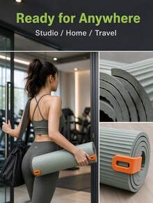 2/1 Pasang Klip Penyimpanan Matras Yoga, Penjepit Matras Yoga Portabel Anti Selip, Klip Penahan Matras Yoga Plastik yang Dapat Digunakan Kembali untuk Mengamankan Matras Olahraga yang Digulung, Desain Pegangan Kuat Mencegah Tergulung, Klip Pengikat Matras Kebugaran Ringan, - Beraneka warna - View 3