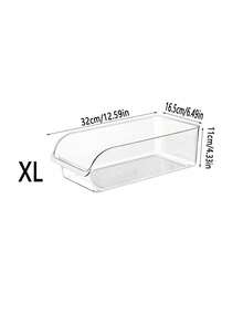 4pcs/1PC Refrigerator Storage Box, Egg Storage Box, Fresh-Keeping Box, Large Capacity Vegetable And Fruit Organizer, Kitchen Storage Box, Suitable For Kitchen, Dining Room Use, Kitchen Utensils, Kitchen Accessories - Multicolor - View 12