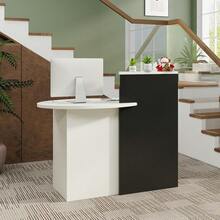 Reception Desks - Black and White - View 6
