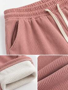 Women Pants - Pink - View 4