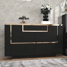 1 Roll Black Solid Color Self-Adhesive Peel And Stick Contact Paper, Removable, For Cabinet, Background Wall, Countertop, Desktop, Shelf, Door, Waterproof Oil-Proof Thickened Vinyl Decorative Wallpaper - Solid Color - View 7