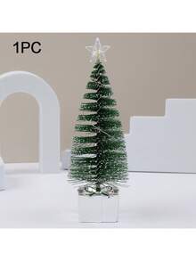 LED Pine Needle Colorful Christmas Tree, Glowing Candle Light, Creative Colorful Small Wind Lantern, Suitable For Room, Living Room, Holiday, Party, Birthday, Desktop Atmosphere Decoration, Christmas Holiday Gift - Pine Tree - View 19