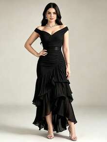 Women Formal & Evening Dresses - Black - View 2