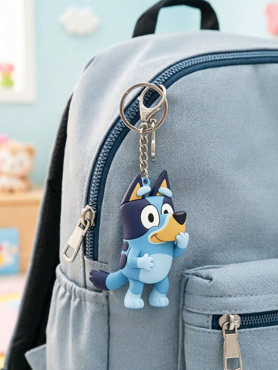 MASSDI Cartoon Keychain, Character Key Pendant, Smooth Waterproof Surface, Scratch-Resistant And Fade-Resistant Finish, Sturdy Metal Accessory For Easy Hanging, Daily Keys And Bag Decoration, Great Gift Choice For Cartoon Lovers - Keychain - View 1