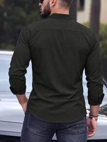 Men Shirts - Black - View 2