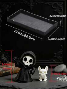 Gothic Ornament And Pet Statue Decoration Storage Tray, Dressing Table Ring And Watch Storage, Multifunctional Dressing Area Jewelry Tray, Halloween - Multicolor - View 10