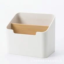 1pc Multi-Functional Storage Box, Suitable For TV/Air Conditioner Remote Control Organization, Practical Tissue Box, Home Cosmetic Storage Box - Multicolor - View 9