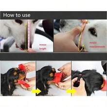 Adjustable Breathable Anti-Bite Dog Muzzle, Suitable For Small & Large Dogs, Nylon Strap - Multicolor - View 5