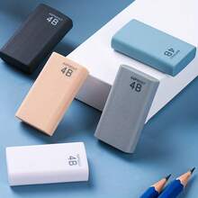 Sketching Eraser, 4B Eraser, Minimalist Art Learning Office Exam Supplies - Rectangle - View 1