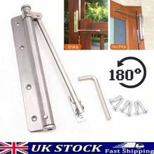 Stainless Steel Adjustable Concealed Door Closer Single Spring Automatic Closers - 1 - View 1