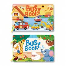 somoving 1pc Reusable Dinosaur Scene Sticker Book, Cartoon Dinosaur Early Education Quiet Sticker Toy, Suitable For Toddlers And Children, Preschool Learning Activity Gift, Unisex For Boys And Girls - Multicolor - View 11