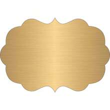 1pc Customized Engraved Plastic Nameplate, Personalized Text Door Sign, Various Shapes Decorative Nameplate, Customized Wall And Door Sign, Metallic Surface, Suitable For Home, Office, Farmhouse Decor, Housewarming Gift, Room Identification Sign; Housewarming Gift, New Home Gift, Office Door Sign, Studio, Salon, Cafe Commercial Signage; Wedding Table Sign, Event Identification, Family Memorial Plaque; Mailbox Label Sign. - Multicolor - View 12