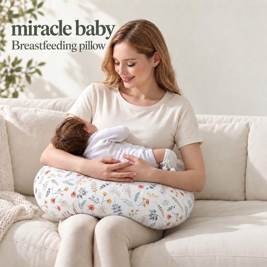 miracle baby U-Shaped Nursing Pillow For Mom, Baby Learning To Sit Pillow, Pregnancy Pillow, Baby Supplies, Cross-Border, Mom Feeding Pillow
