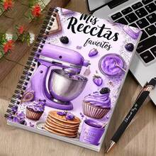 1pc Spiral Notebook Recipe Book, Heirloom Recipes Blank Recipe Notebook, Recipe & Cooking Idea Journal To Record Ingredients, Cooking Directions & Notes, Vintage Floral Gift For Women, Chefs & Home Cooks - One Book (50 Pages, 100 Pages) - View 11