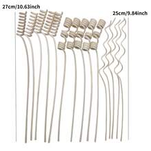 Mixed Curly Aromatherapy Wood Sticks | Spring Curly Bent Aromatherapy Wood, Long-Lasting Diffusion, Essential Oil Diffuser Replacement, Artificial Wood, Unscented, Suitable For Christmas, Thanksgiving, Valentine's Day, Ramadan - Mixed Set - View 4