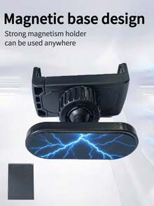 Universal Magnetic Phone Holder With Rotating Ball Joint, Multi-Angle Adjustable, Suitable For Car, Desk, Home, Office And Travel, Fitness Accessory Magnetic Phone Grip, Fitness Equipment - Multicolor - View 10