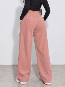 Women Pants - Pink - View 3