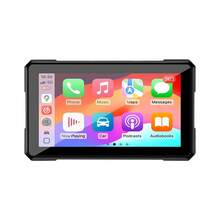 2026 Motorcycle 5-Inch GPS Car Screen, Supports Wireless CarPlay And Android Auto, IP67 Waterproof Touchscreen, GPS Navigation, Supports Wireless Connection, Siri, Voice Assistant, Voice Control, Includes Mount - CarPlay Dash Cam - View 11