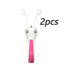 AXH. Women's Electric Facial Hair Remover Beauty Epilator Body Arm Cotton Thread Hair Removal Device With LCD Display - Gold - View 10