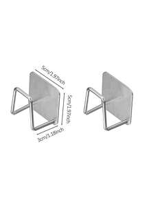 1/2/4 cái giá đỡ miếng xốp không khoan - kệ treo tường sắp xếp bồn rửa cho nhà bếp, phòng ngủ, văn phòng - dễ vệ sinh - hoàn hảo cho đồ dùng và sắp xếp nhà bếp gia đình - Nhiều màu - Xem 7