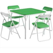 Folding Tables & Chairs - Green - View 2
