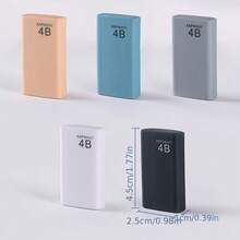 Sketching Eraser, 4B Eraser, Minimalist Art Learning Office Exam Supplies - Rectangle - View 2