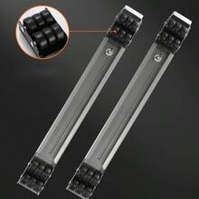 2pcs Heavy Duty Adjustable Appliance Riser Stand With Rolling Caster Base, Suitable For Washing Machine, Dryer, Refrigerator, Kitchen Cabinet, Storage Cart, Furniture Moving Base - Multiple Styles - View 4