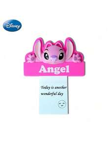 Monogram 1PC Disney Officially Licensed Stitch And Angel Fridge Magnet Clip Cute Cartoon Magnetic Clip Can Hold Photos And Notes Decorative Ornament For Refrigerator Bookshelf Desk In Home Kitchen Office Nice Collectible Gift For Disney Fans - Stitch - View 7
