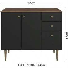 Kitchen Cabinets - Brown/black - View 4