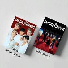 55 قطعة بطاقات صور لومو قابلة للجمع لفرقة SantosBravos K-POP Boy Group Star - A - مشاهدة 4