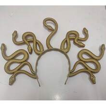 1pc Halloween Scary Medusa Snake Headband Cosplay Costume Prop Horror Thriller Hair Accessory - View 10