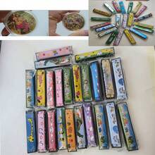 1pc Double Row 16-Hole Harmonica Christmas Gift, Other Holiday Gift - Iron Harmonica Mouth Organ Random Color, Blind Box Style With Surprise, Beginner, Student Practice Musical Instrument Toy Mini Harmonica, Random Color And Style Shipped. This Is An Iron Harmonica, Scratches Are Normal, There Is A Thin Film On The Product, Just Tear It Off. Combined With Zodiac Commemorative Coin, The Harmonica In The SKU Image Is Random. - Random Color - View 17