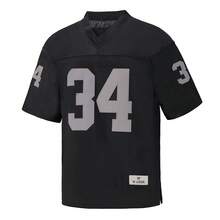 Men's #34 Bo Jackson Los Angeles Embroidered American Football Jersey, Vintage Retro Commemorative Football Team Uniform, Fan Gift - Black - View 3