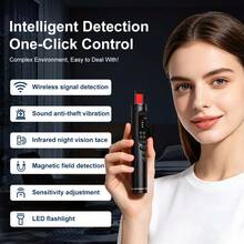 Detektor Kamera Anti-Mata-mata Multifungsi, Detektor Kamera Tersembunyi, Detektor Sinyal GPS, Pemindai Inframerah, Detektor Alat Penyadap WiFi Nirkabel, Perangkat Deteksi Privasi - View 1