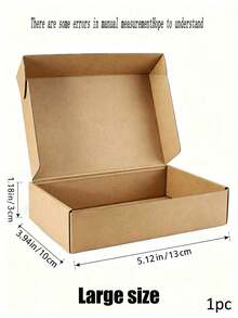 1/5/10/20pcs - Brown Cardboard Mailing Box, Suitable For Small Businesses; Medium Sized Cardboard Gift Box, Used For Packaging Mailing Gifts - Gift Packaging - Small Gift Packaging - Multicolor - View 10