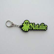 Custom Shaped Name Keychain, Custom Pumpkin & Ghost Pattern, Personalized Keychain, Suitable For Backpack, Party Gift, Halloween Gift - Multicolor - View 13
