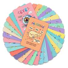 36 Cute Anatomy Organs & Cells Educational Text Cards, Learning Bento Gift Cards - Multicolor - View 6