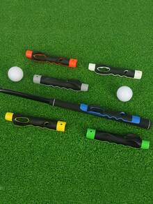 1pc Golf Grip Corrector Training Aid For Beginners, Indoor/Outdoor Practice - Multicolor - View 2