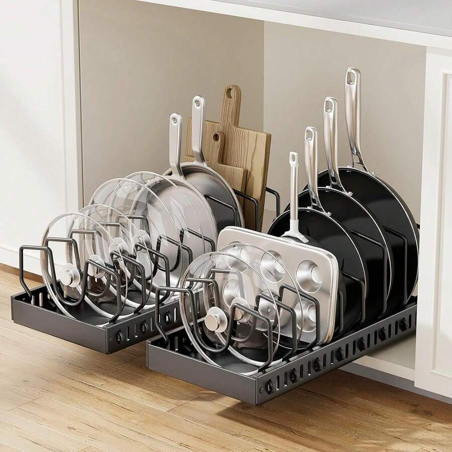 Uitschuifbare Organiser - Zwart - Bekijken 1