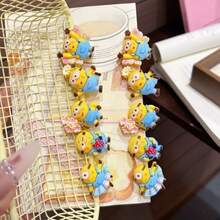 Hasbro Cute Minions 5pcs Mini Hair Clips, Adorable Forehead Hair Accessories For Girls, Bangs Hair Clips Headwear - Multicolor - View 4