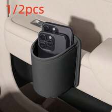 1/2 buah Tempat Gelas Pintu Mobil Kotak Penyimpanan Tempat Gelas Kursi Belakang Samping Pintu Baris Depan Klip Anti-Melorot | Tempat Minuman Otomatis Tambahan, Cocok Untuk Gelas Berinsulasi 20-30oz | Sempurna Untuk Sedan Dan Kendaraan Listrik - A - View 7