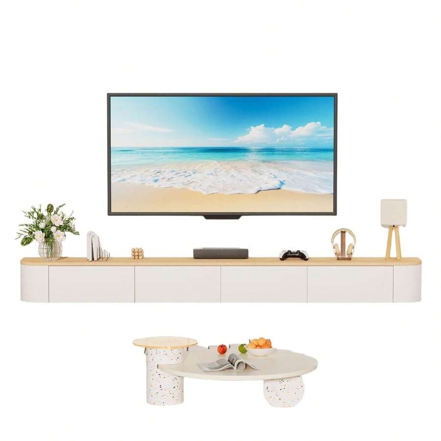 Television Stands & Entertainment Centers - White - View 1